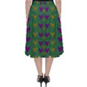 In Love With Festive Hearts Classic Midi Skirt View2