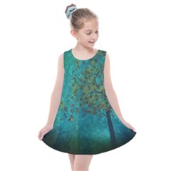 Tree In The Wind Kids  Summer Dress by WensdaiAmbrose