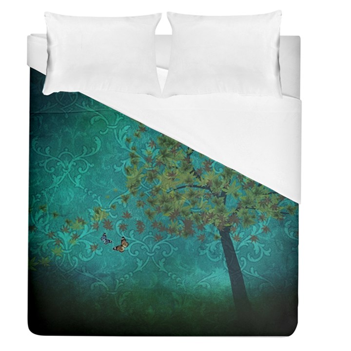 Tree In The Wind Duvet Cover (Queen Size)