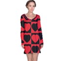 Royal Hearts Long Sleeve Nightdress View1