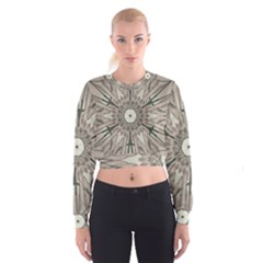 Digital Art Space Cropped Sweatshirt by Mariart