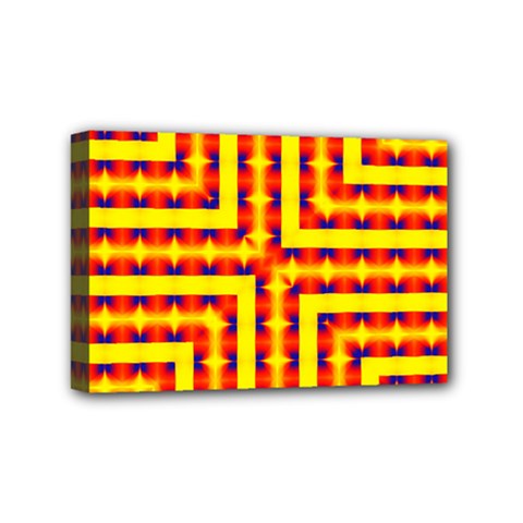 Digital Artwork Abstract Mini Canvas 6  X 4  (stretched) by Mariart