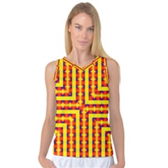 Digital Artwork Abstract Women s Basketball Tank Top by Mariart