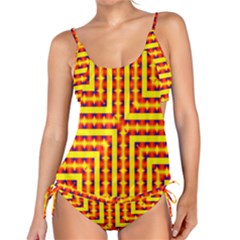 Digital Artwork Abstract Tankini Set