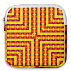 Digital Artwork Abstract Mini Square Pouch