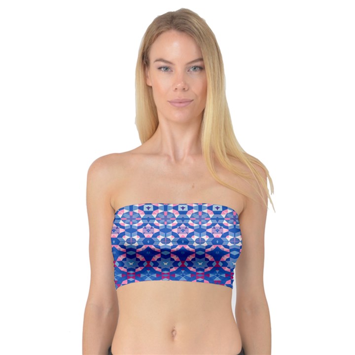 Digital Art Star Bandeau Top