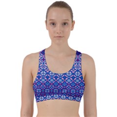 Digital Art Star Back Weave Sports Bra