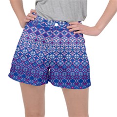 Digital Art Star Stretch Ripstop Shorts by Mariart