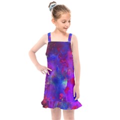 Galaxy Now  Kids  Overall Dress by arwwearableart