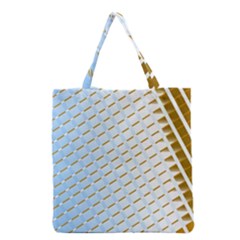 Diagonal Seamless Line Design Grocery Tote Bag by LoolyElzayat