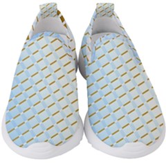 Diagonal Seamless Line Design Kids  Slip On Sneakers by LoolyElzayat