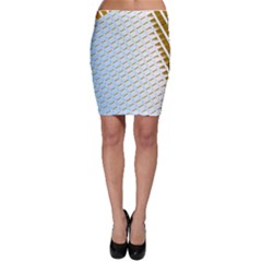 Diagonal Seamless Line Design Bodycon Skirt by LoolyElzayat