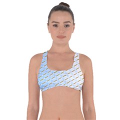 Diagonal Seamless Line Design Got No Strings Sports Bra by LoolyElzayat