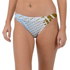 Diagonal Seamless Line Design Band Bikini Bottom by LoolyElzayat