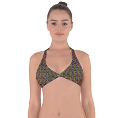 For The Love Of Soul And Mind In A Happy Mood Halter Neck Bikini Top