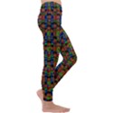 For The Love Of Soul And Mind In A Happy Mood Kids  Lightweight Velour Leggings View3