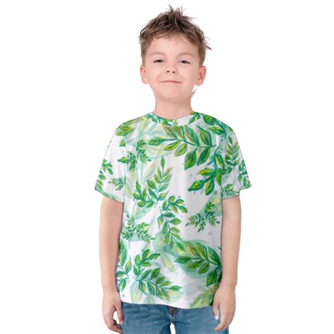 Tiny Tree Branches Kids  Cotton Tee by WensdaiAmbrose