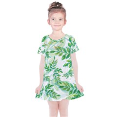 Tiny Tree Branches Kids  Simple Cotton Dress by WensdaiAmbrose