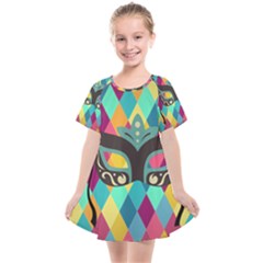 Mardi Gras Kids  Smock Dress by WensdaiAmbrose