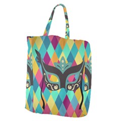 Mardi Gras Giant Grocery Tote by WensdaiAmbrose