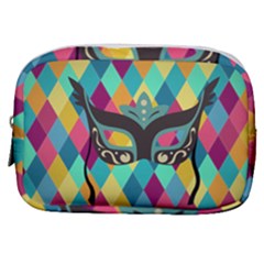 Mardi Gras Make Up Pouch (small) by WensdaiAmbrose