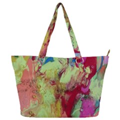 Neon World  Full Print Shoulder Bag by arwwearableart