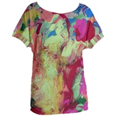 Neon World Women s Oversized Tee by arwwearableart