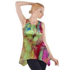 Neon World Side Drop Tank Tunic by arwwearableart