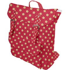 Red Hot Polka Dots Buckle Up Backpack by WensdaiAmbrose