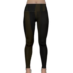 Camo Black Lightweight Velour Classic Yoga Leggings by TopitOff