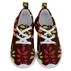 Leaves Foliage Pattern Design Running Shoes