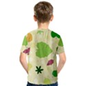 Leaves Background Leaf Kids  Sport Mesh Tee View2