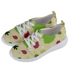 Leaves Background Leaf Women s Lightweight Sports Shoes