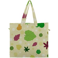 Leaves Background Leaf Canvas Travel Bag