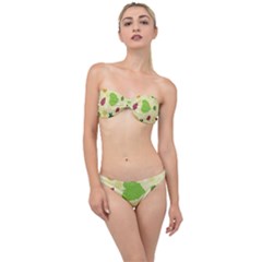 Leaves Background Leaf Classic Bandeau Bikini Set