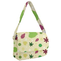 Leaves Background Leaf Courier Bag by Mariart