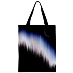 Spectrum And Moon Zipper Classic Tote Bag by LoolyElzayat