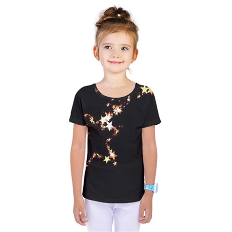 Shooting Star Kids  One Piece Tee by WensdaiAmbrose