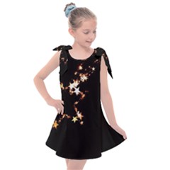 Shooting Star Kids  Tie Up Tunic Dress by WensdaiAmbrose