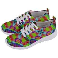 Farbenpracht Kaleidoscope Pattern Men s Lightweight Sports Shoes