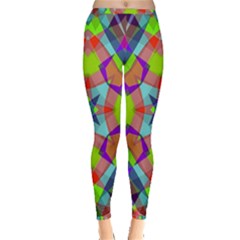 Farbenpracht Kaleidoscope Pattern Inside Out Leggings