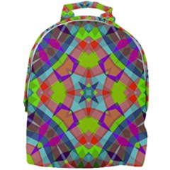 Farbenpracht Kaleidoscope Pattern Mini Full Print Backpack