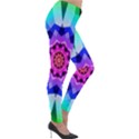 Ornament Kaleidoscope Lightweight Velour Leggings View4