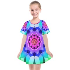 Ornament Kaleidoscope Kids  Smock Dress