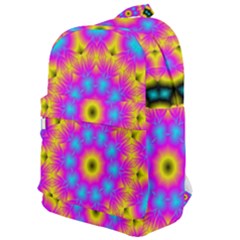 Background Fractal Structure Classic Backpack by Pakrebo