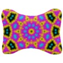 Background Fractal Structure Velour Seat Head Rest Cushion View1