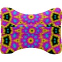 Background Fractal Structure Velour Seat Head Rest Cushion View2