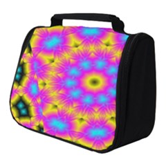 Background Fractal Structure Full Print Travel Pouch (small) by Pakrebo