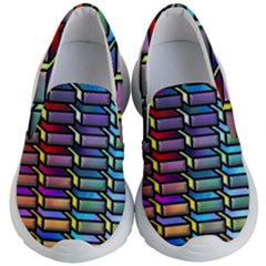 Pattern Background Creativity Kids  Lightweight Slip Ons