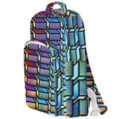 Pattern Background Creativity Double Compartment Backpack